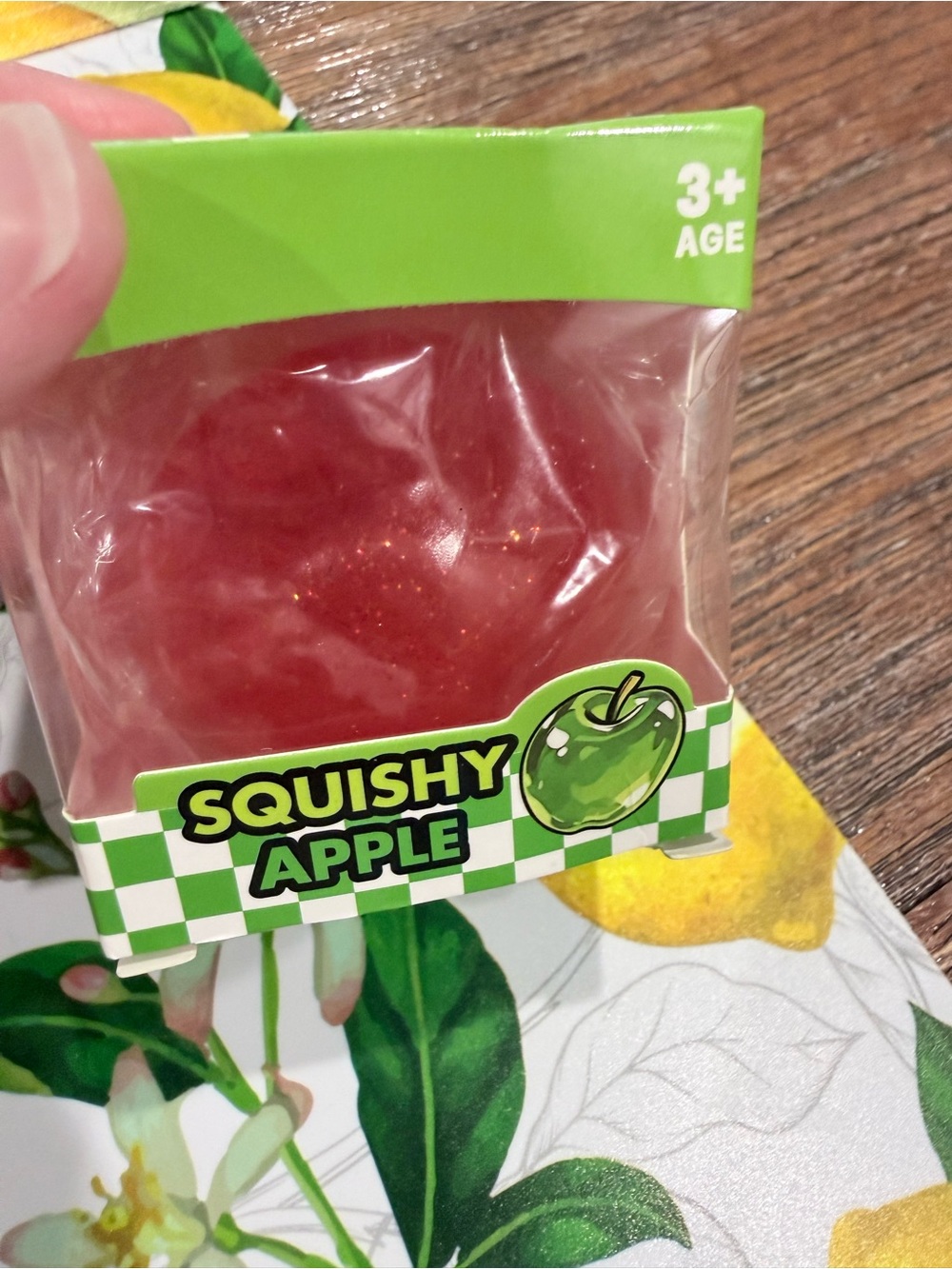 Red Squishy Apple toy